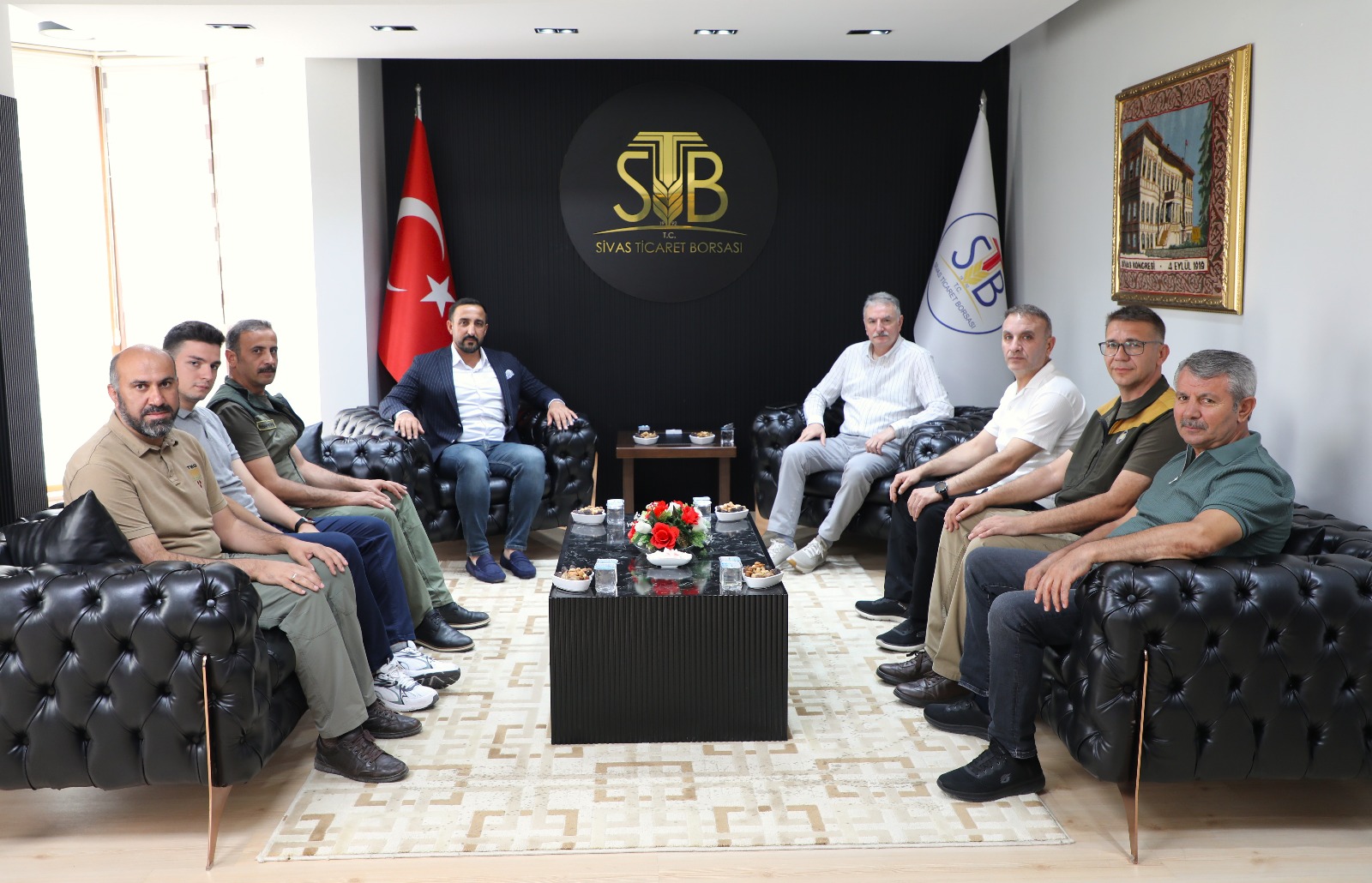 TMO’dan Sivas Ticaret Borsası’na Ziyaret