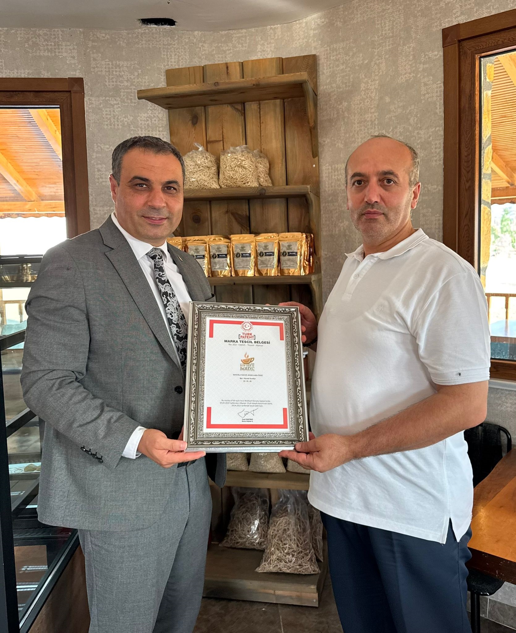 Akıncılar'ın 'kavunlu kahvesi' tescillendi