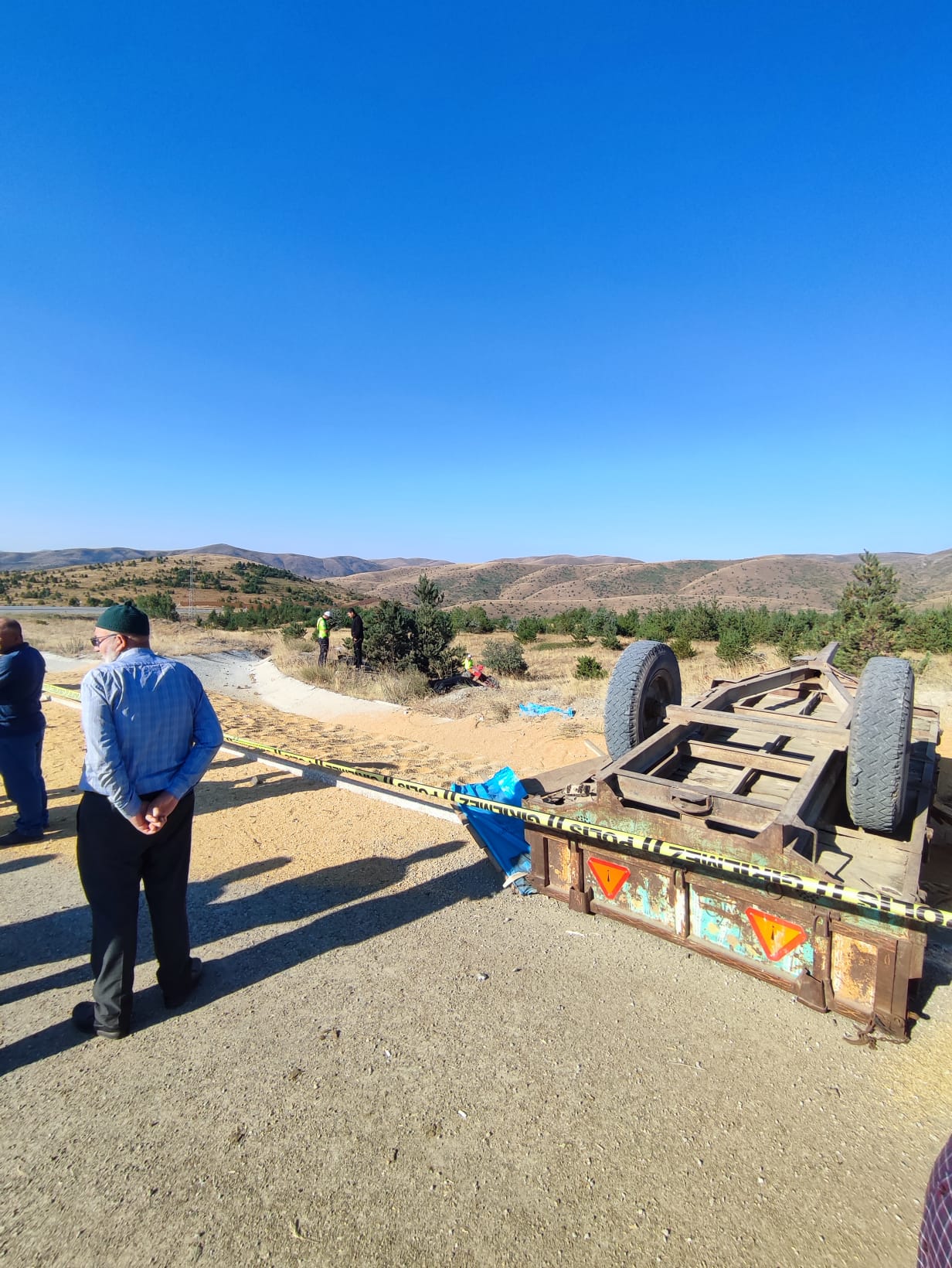 Sivas'ta Tarktör Devrildi: 2 Ölü