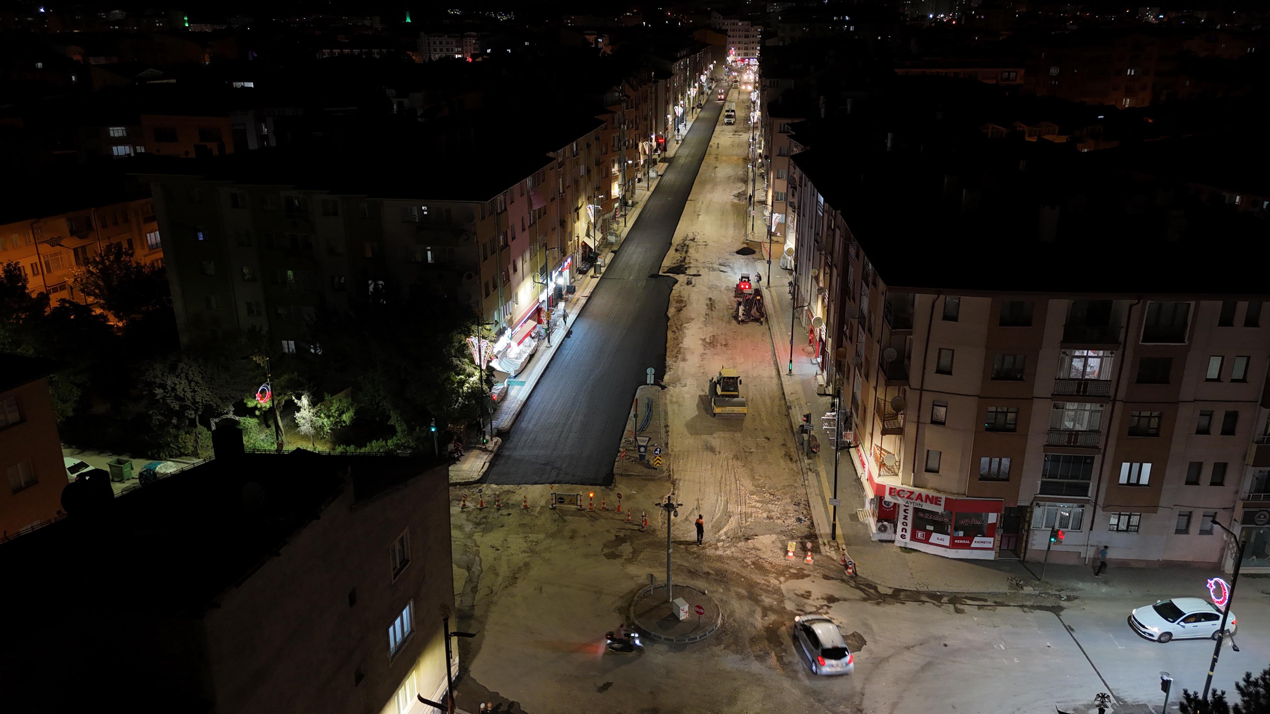 Sivas’ta Kazancılar Caddesi Yeni Çehresine Kavuşuyor