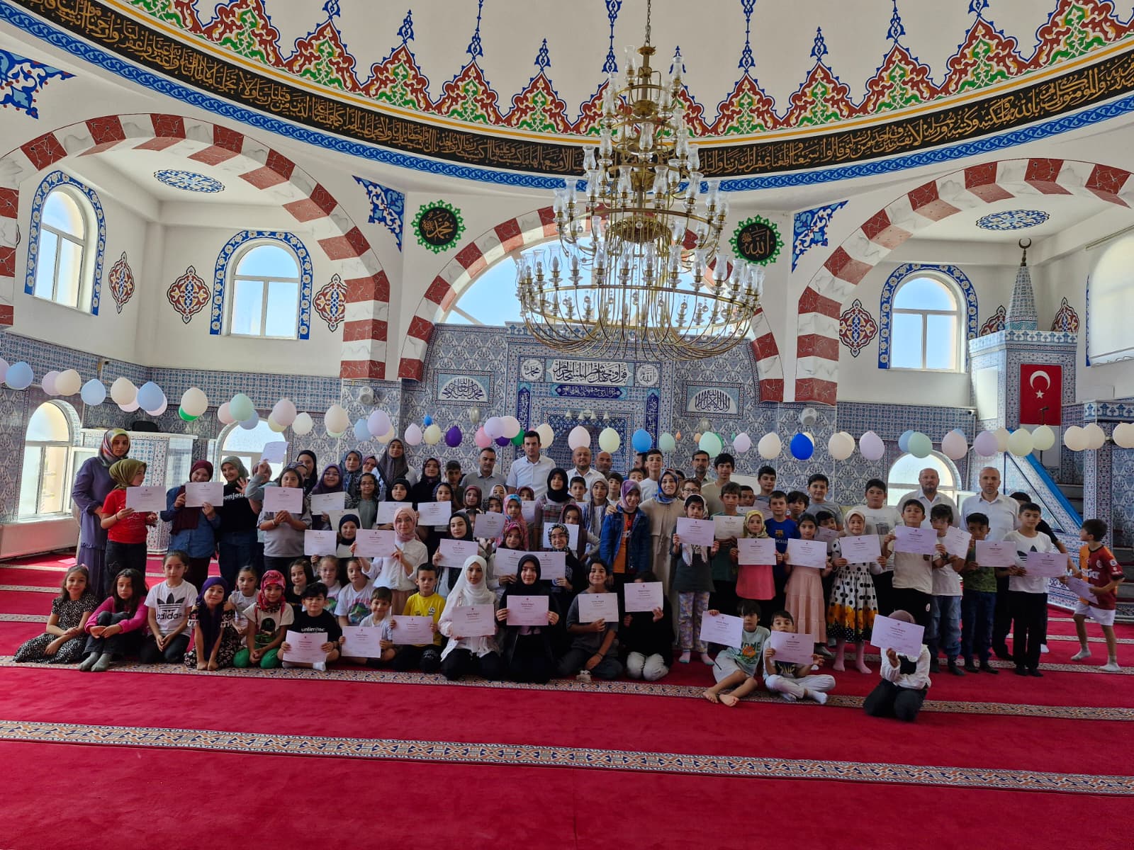 Ulaş'ta yaz Kur'an kursları sona erdi