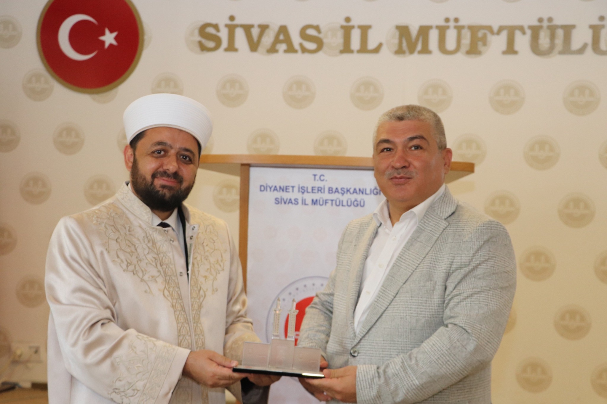 Sivas İl Müftülüğünde Cübbe Devir Teslim Töreni