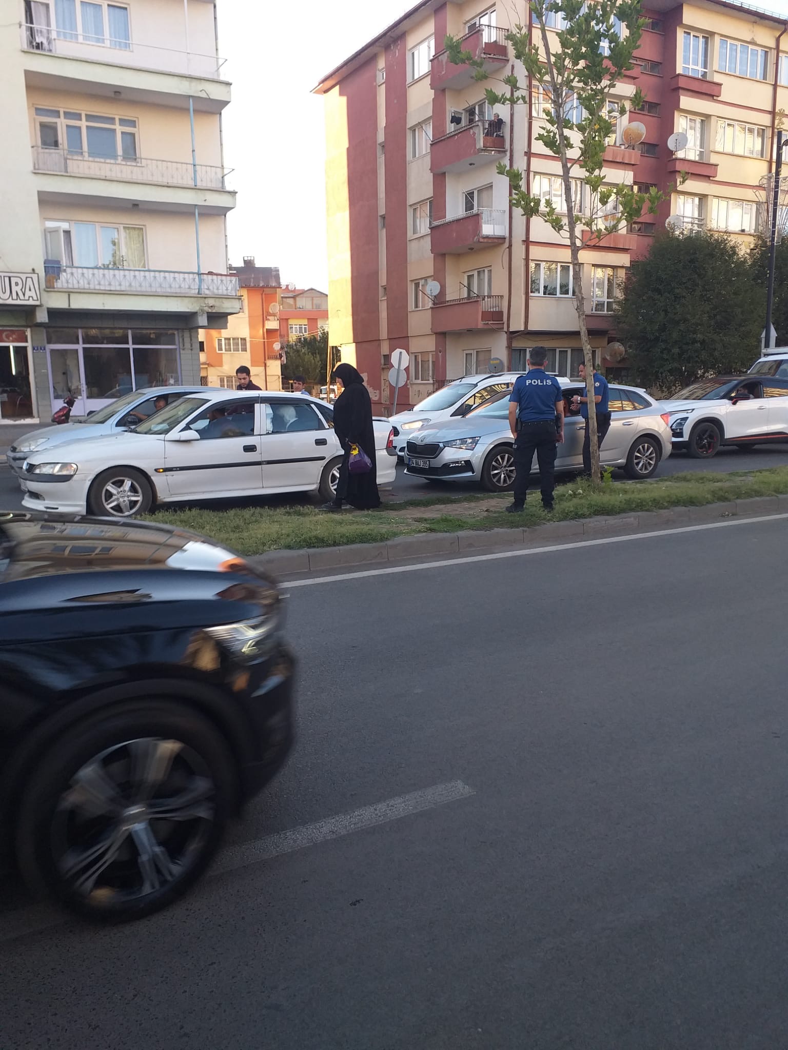 Sivas’ta Maddi Hasarlı Trafik Kazası