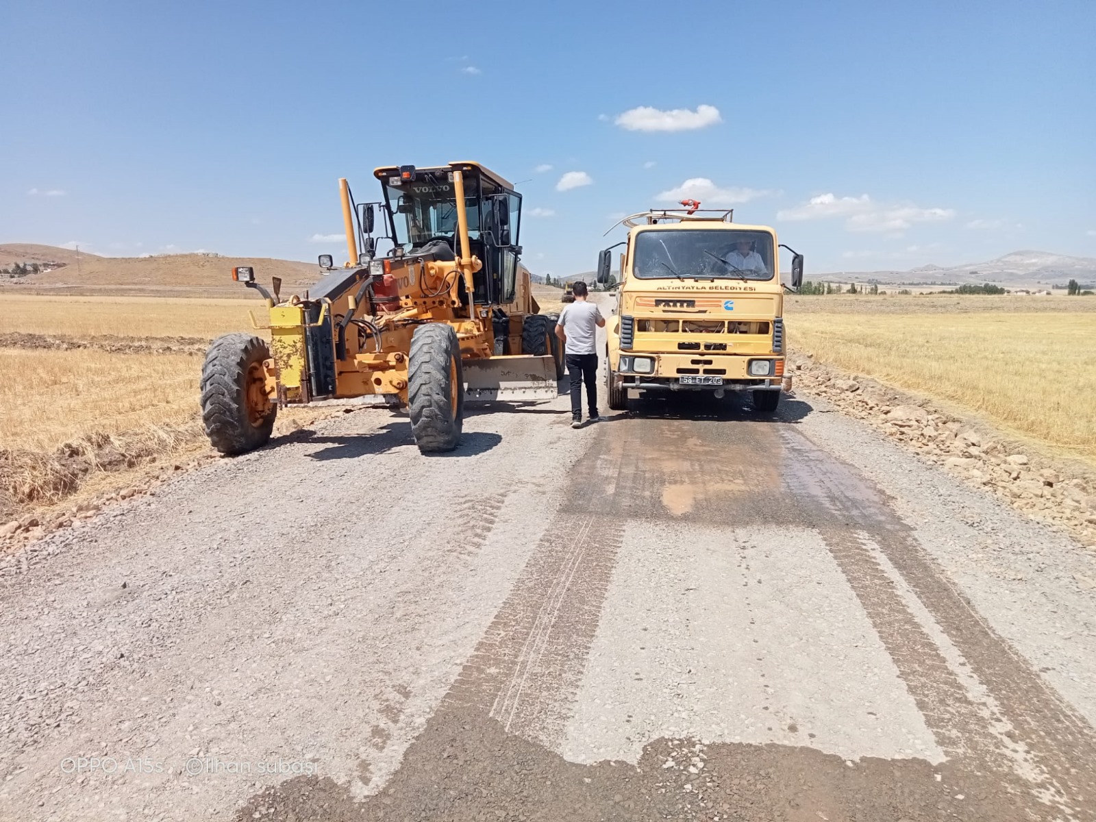 Sivas İl Özel İdaresi Kale–Güzeloğlan Yolunu Yeniledi
