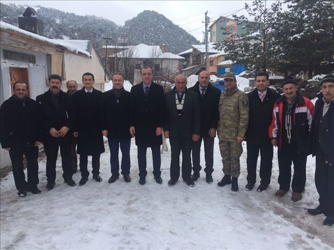 DOĞANŞAR KAYMAKAMI SERİN, KÖYLERDE SORUNLARI DİNLEDİ