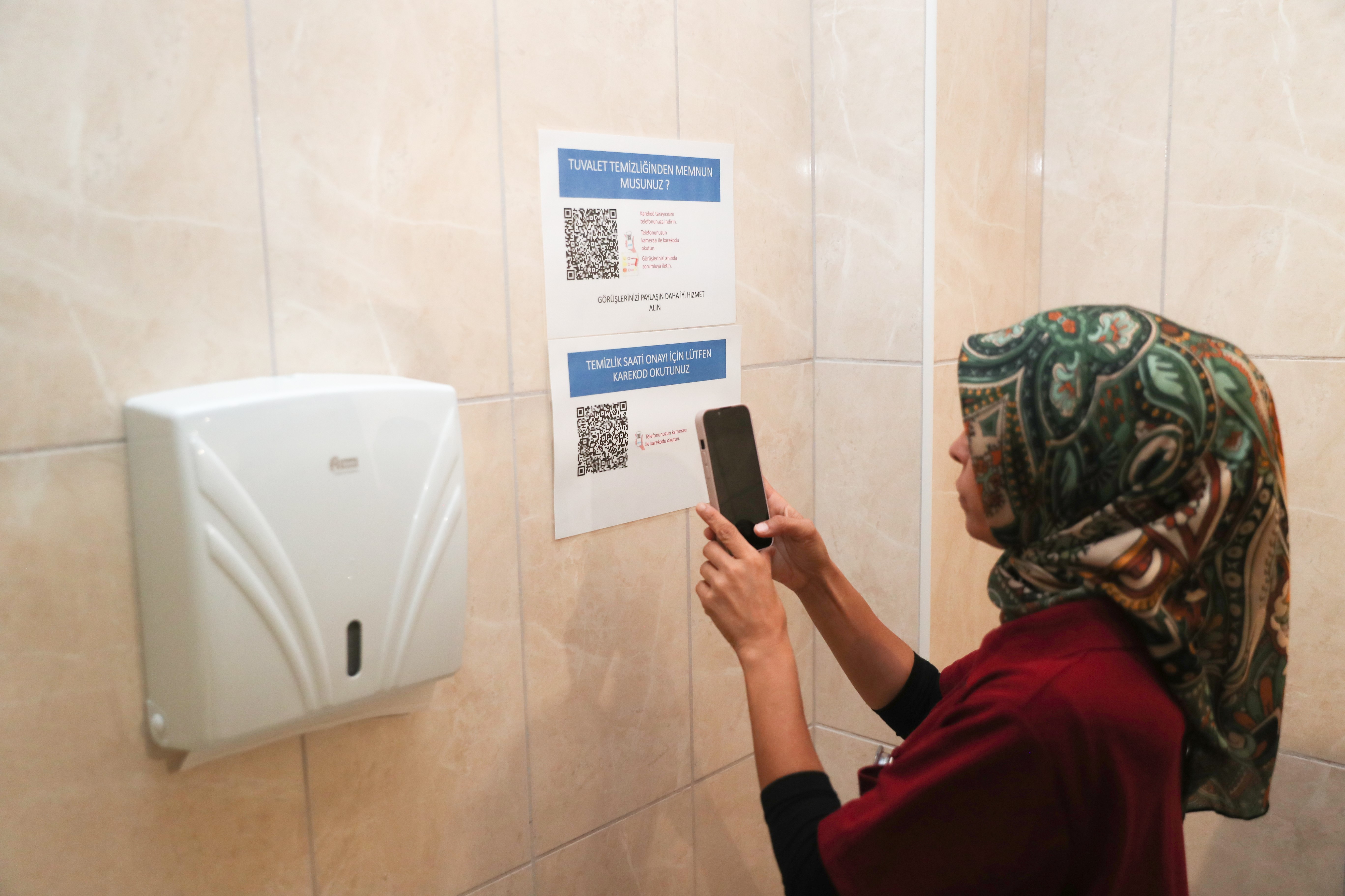 Hastanelerde hijyen için QR kodlu yeni dönem