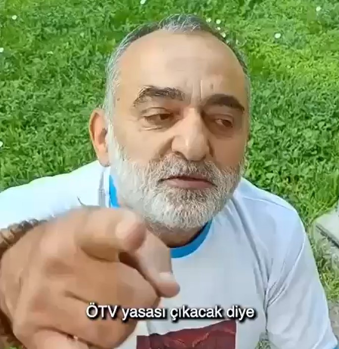 TBMM önünde otomobilini yakan şüpheli tutuklandı