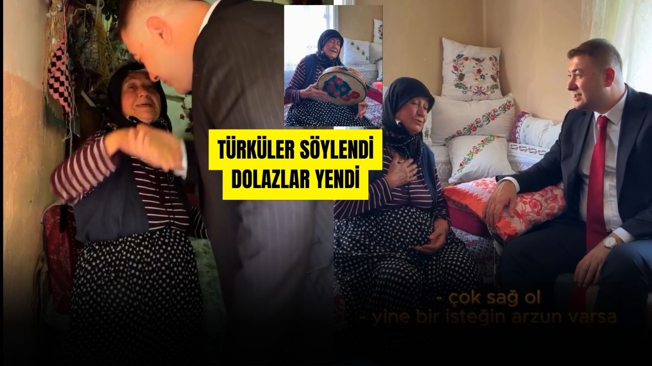 Sivaslı Kaymakam ile Defci Necibe Anne’den Gönülleri Isıtan Anlar