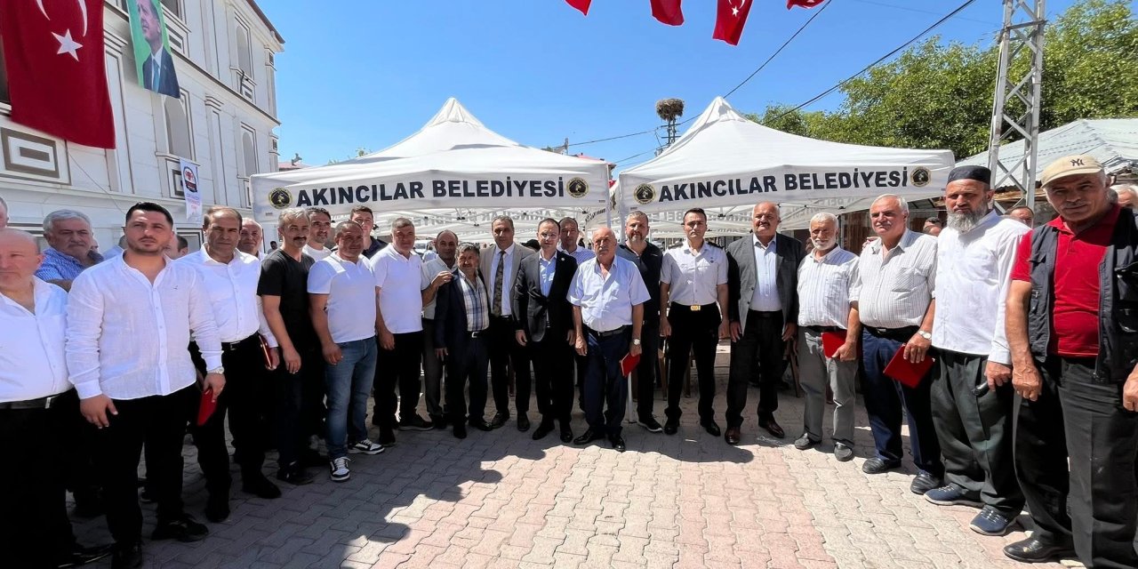 Akıncılar'da mevlid-i şerif programı düzenlendi