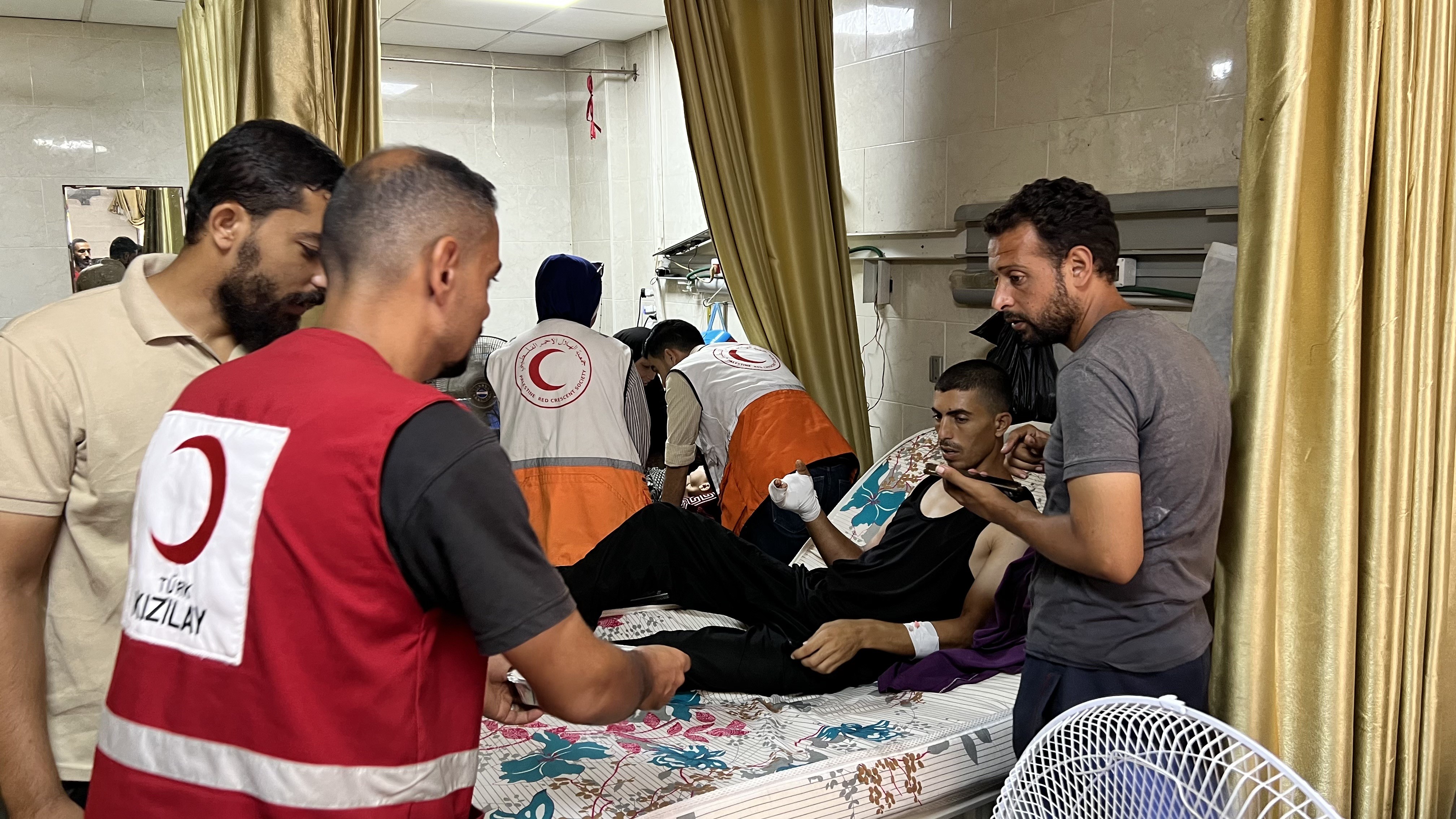 Türk Kızılay’dan Gazze’ye Sıcak Yemek