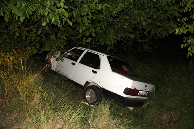 TRAFİK KAZASI : 2 YARALI