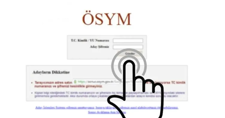 YKS tercih sonuçları açıklandı!