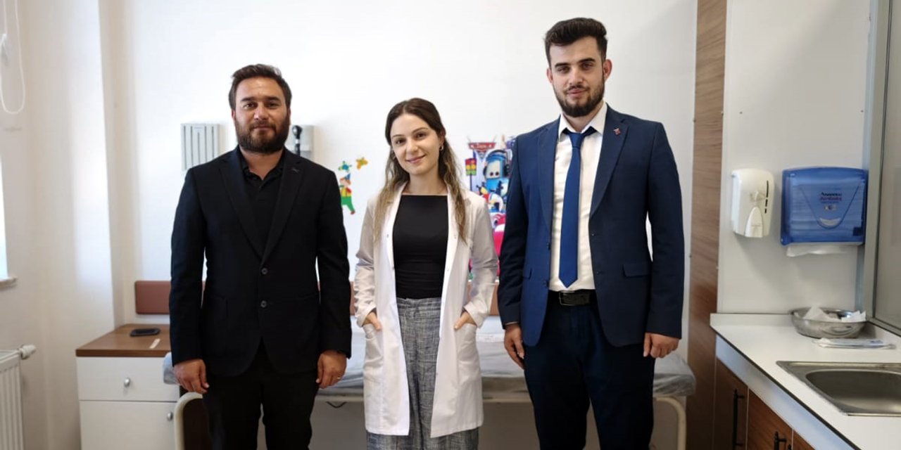 Sivas'ta Yeni Doktor Göreve Başladı