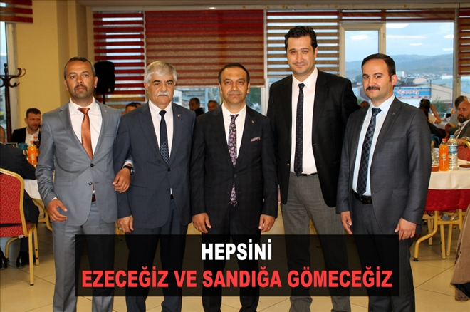 HEPSİNİ EZECEĞİZ VE SANDIĞA GÖMECEĞİZ