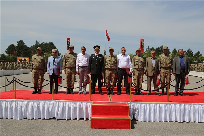 SÖZLEŞMELİ VE KISA DÖNEM ERLER YEMİN ETTİ