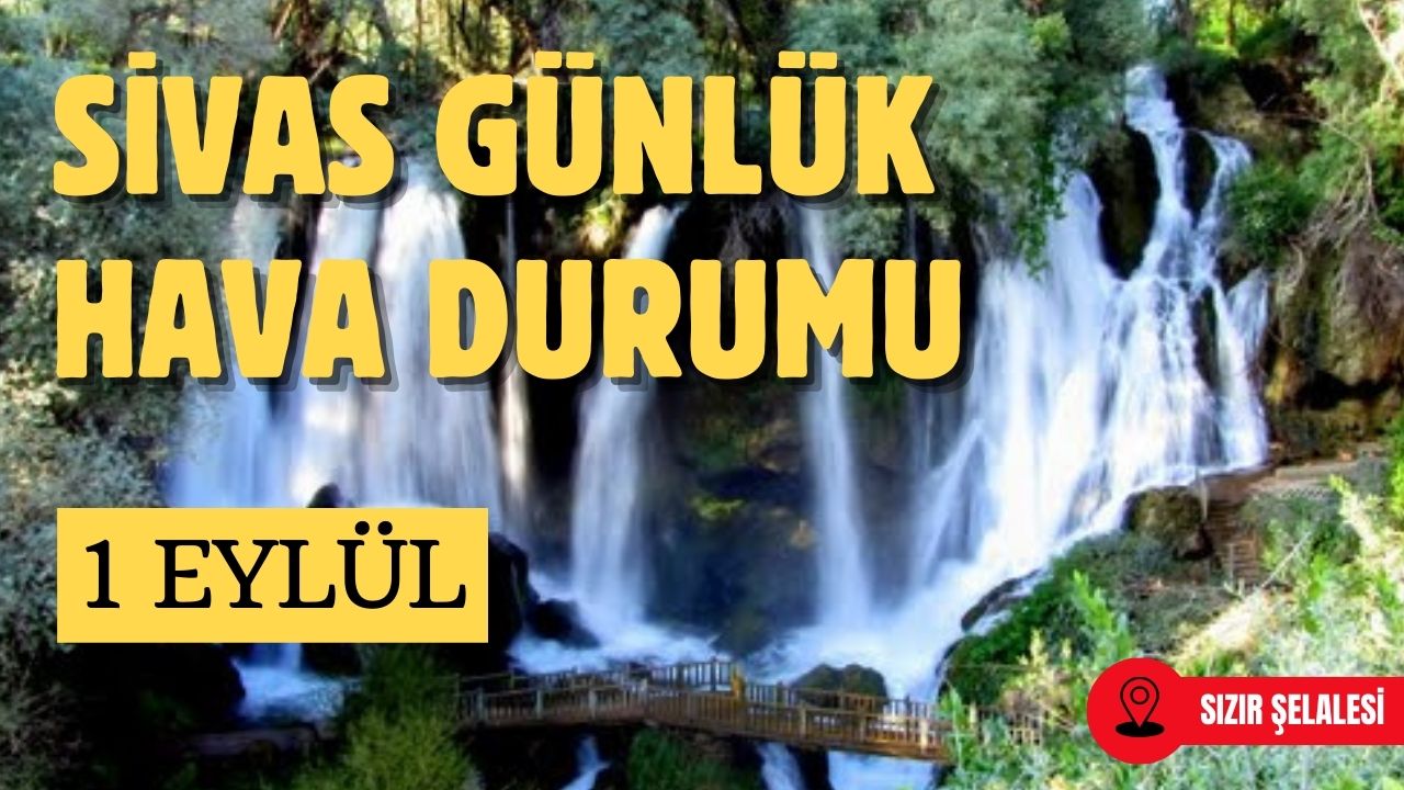 Sivas'ta Bugün Hava Nasıl Olacak? - 1 Eylül 2025