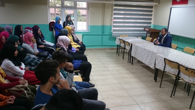 İMAM HATİP LİSESİ ÖĞRENCİLERİNE SEMİNER