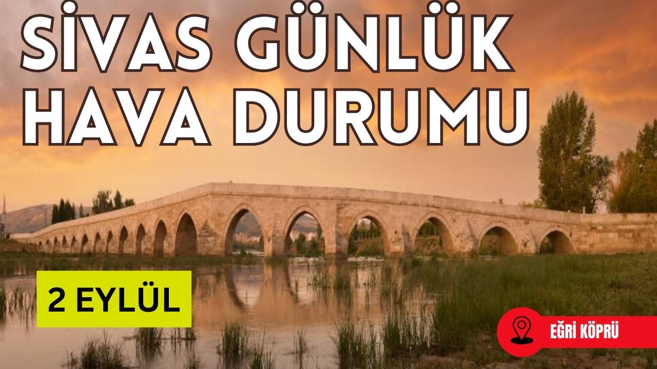 Sivas'ta Bugün Hava Nasıl Olacak? - 2 Eylül 2025