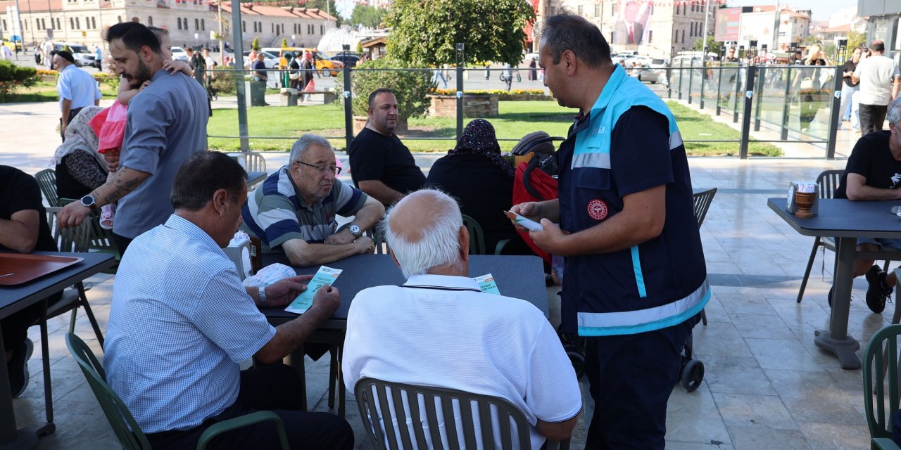 Sivas'ta Tütünle Sahada Mücadele