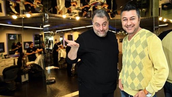 ÜNLÜLERİN BERBERİ ŞÜKRÜ DUDU ÖĞRENCİLERLE BULUŞTU