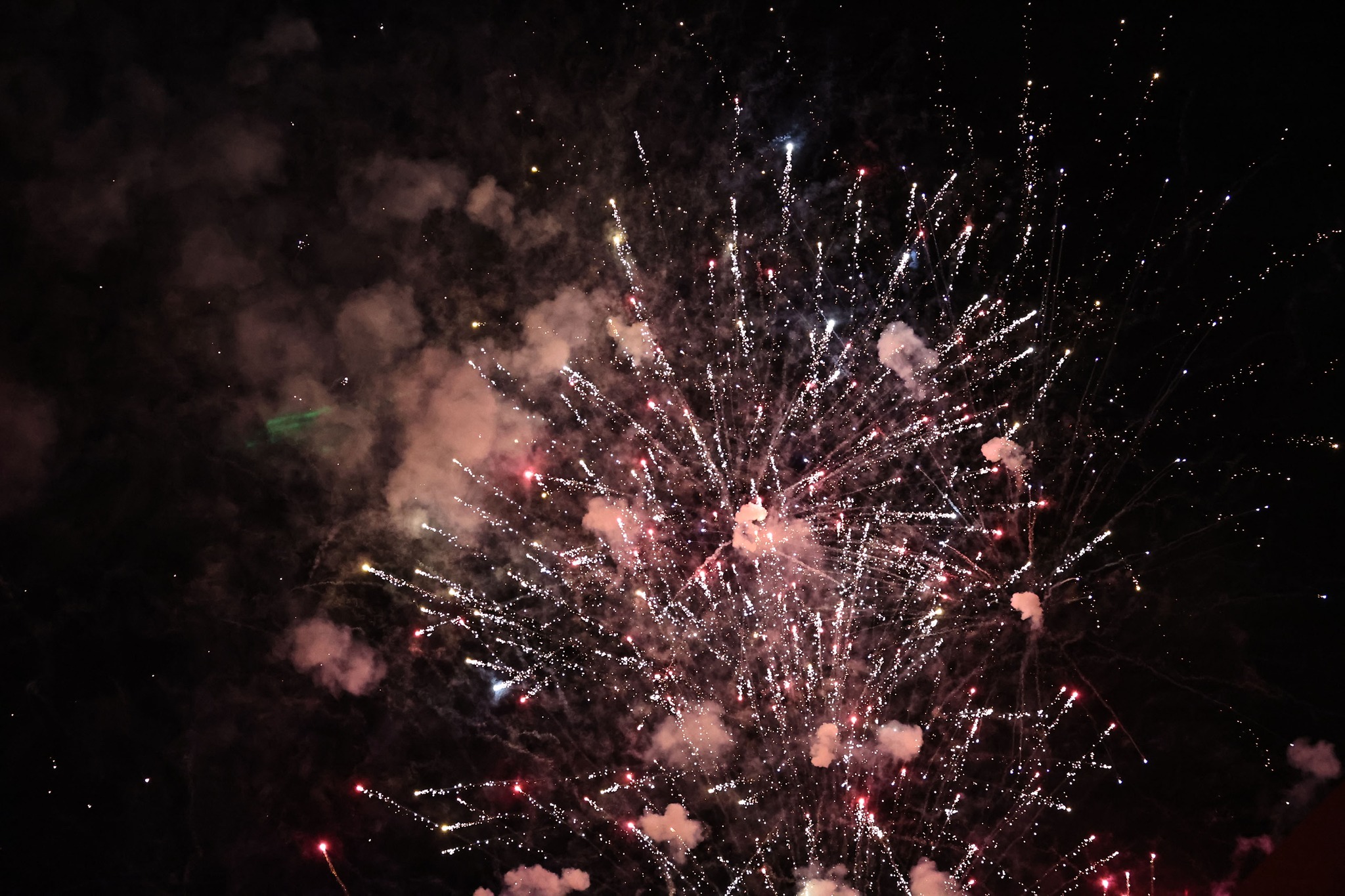 Sivas'ta Kongreye Havai Fişekli Kutlama