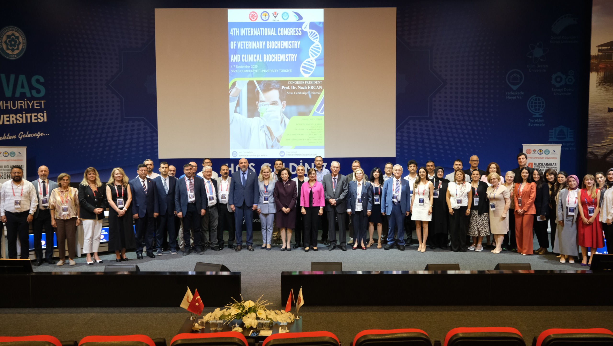 Bilim Dünyası Sivas'ta Buluştu