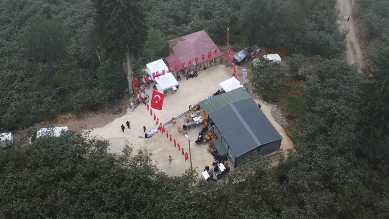 Şehit babasının yıllardır kurduğu ev hayali gerçekleşti