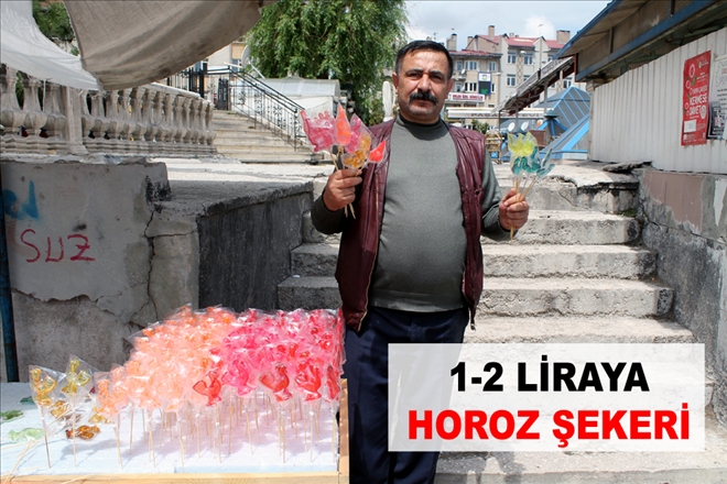 1-2 LİRAYA  HOROZ ŞEKERİ