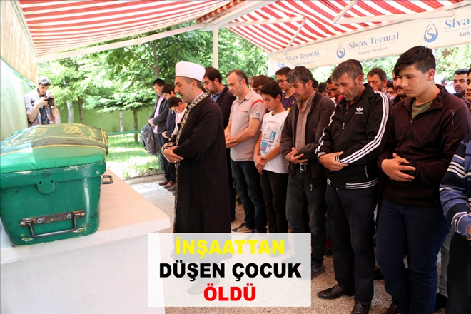 İNŞAAT DÜŞEN ÇOCUK ÖLDÜ