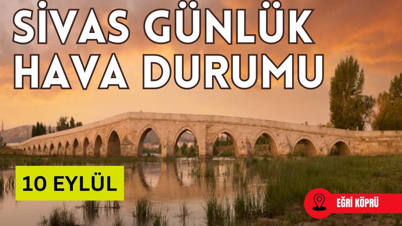 Sivas'ta Bugün Hava Nasıl Olacak? - 10 Eylül 2025