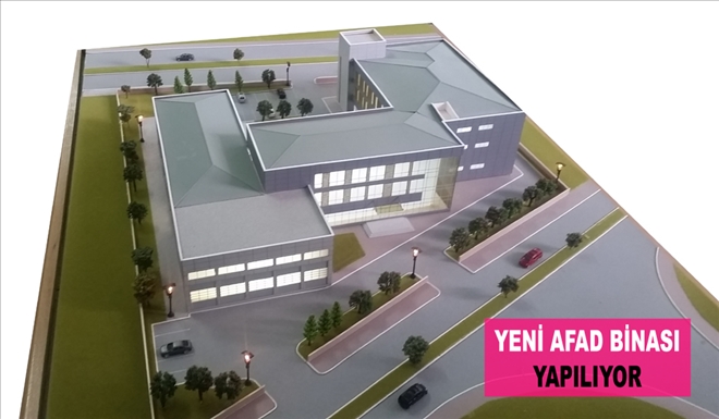 YENİ AFAD BİNASI YAPILIYOR