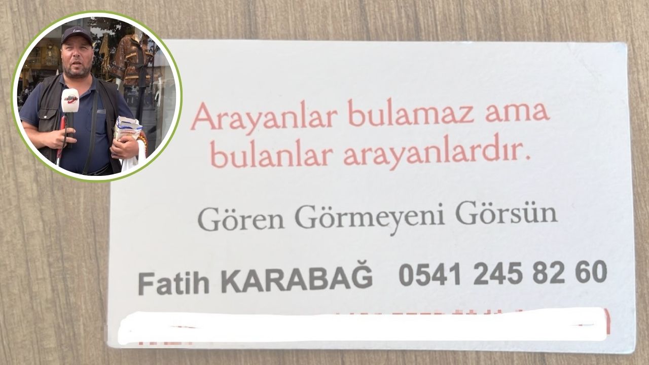 Sivaslı Fatih Kartvizitle Hayatının Aşkını Arıyor