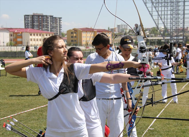 OKÇULUK´TA TÜRKİYE ŞAMPİYONASI HAZIRLIKLARI SÜRÜYOR