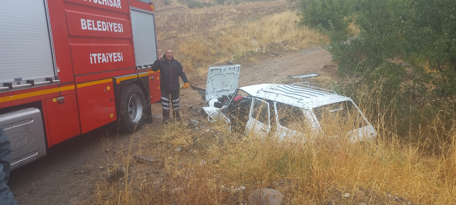 Sivas’ta Yolculuk Kabusa Döndü:2 Yaralı