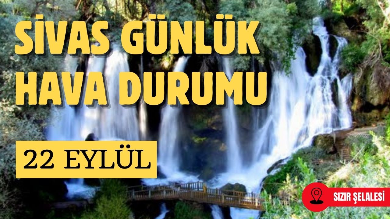 Sivas'ta Bugün Hava Nasıl Olacak? - 22 Eylül 2025