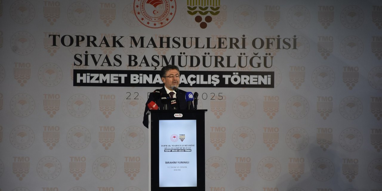 Tarım Bakanı Yumaklı: Sivas'a Teşvik Etmeyi Sürdüreceğiz