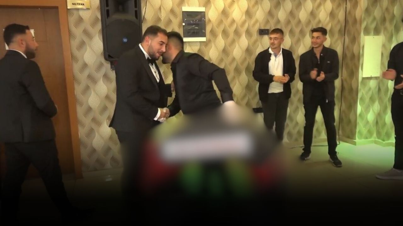 Sivas'ta Damada Sıra Dışı Takı, Davetliler Gözlerine İnanamadı