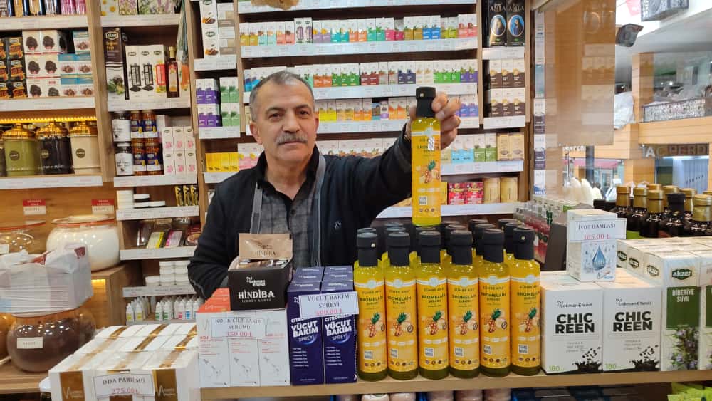 Sivas’ta Bromelain Şurubuna Yoğun İlgi