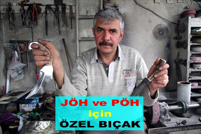 JÖH ve PÖH için ÖZEL BIÇAK