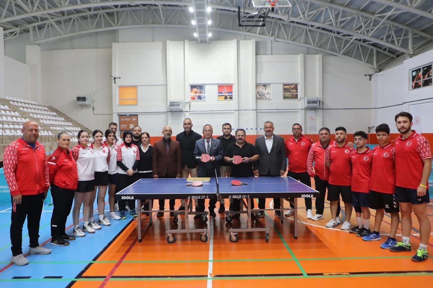 Masa Tenisi Milli Takımı Sivas’ta Kampta