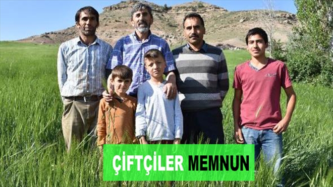 ÇİFTÇİLER MEMNUN