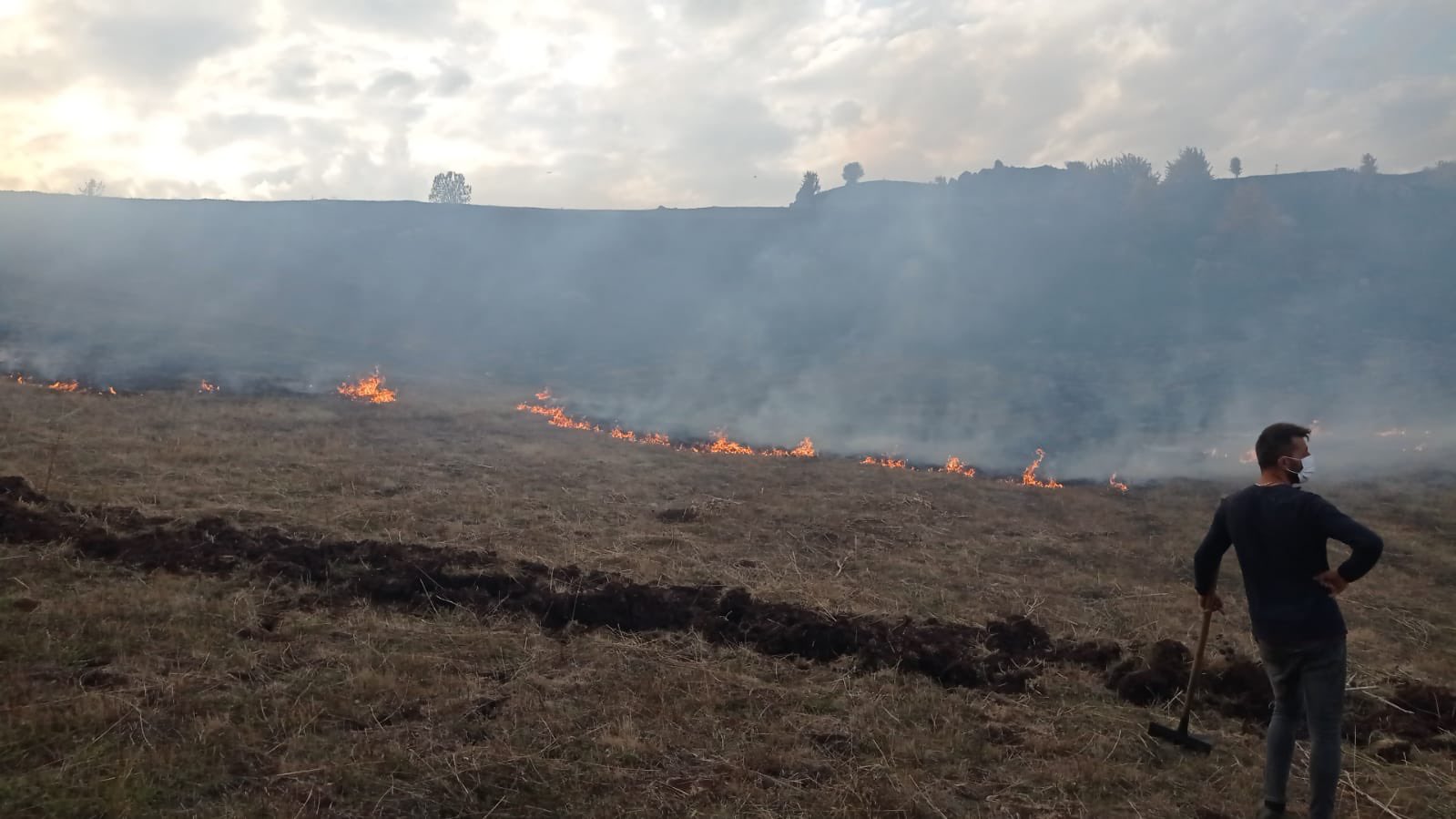 Zara’da Orman Yangını