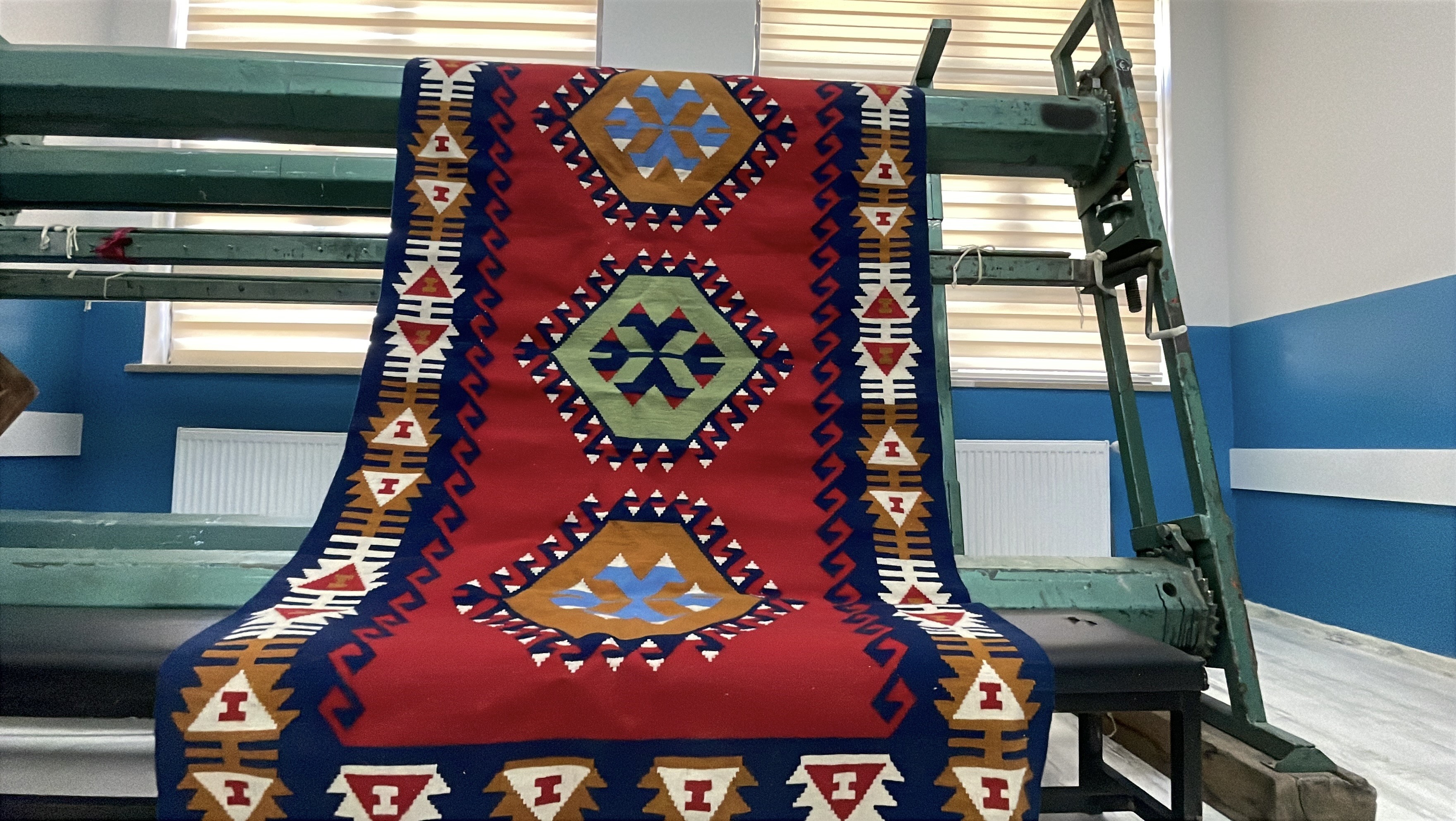 Sivas’ta Kilim Sanatı El İşçiliğiyle Yeniden Hayat Buluyor