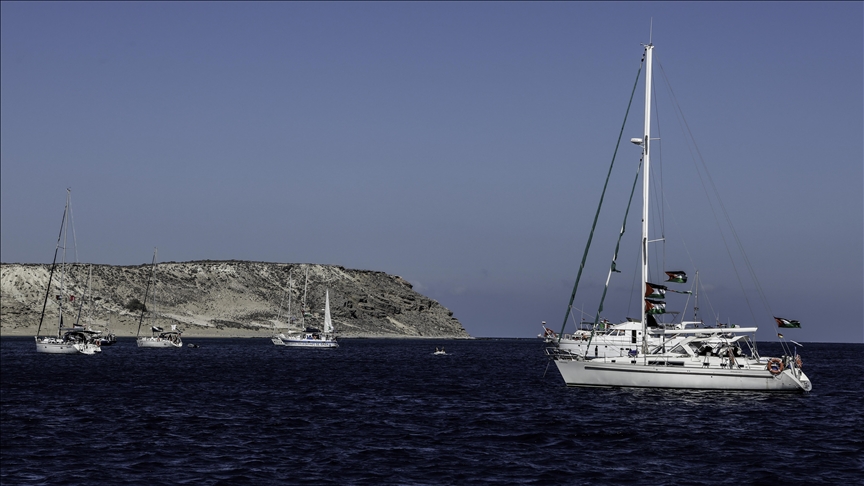 Küresel Sumud Filosu Gazze'de "müdahale hattı"na yaklaşıyor