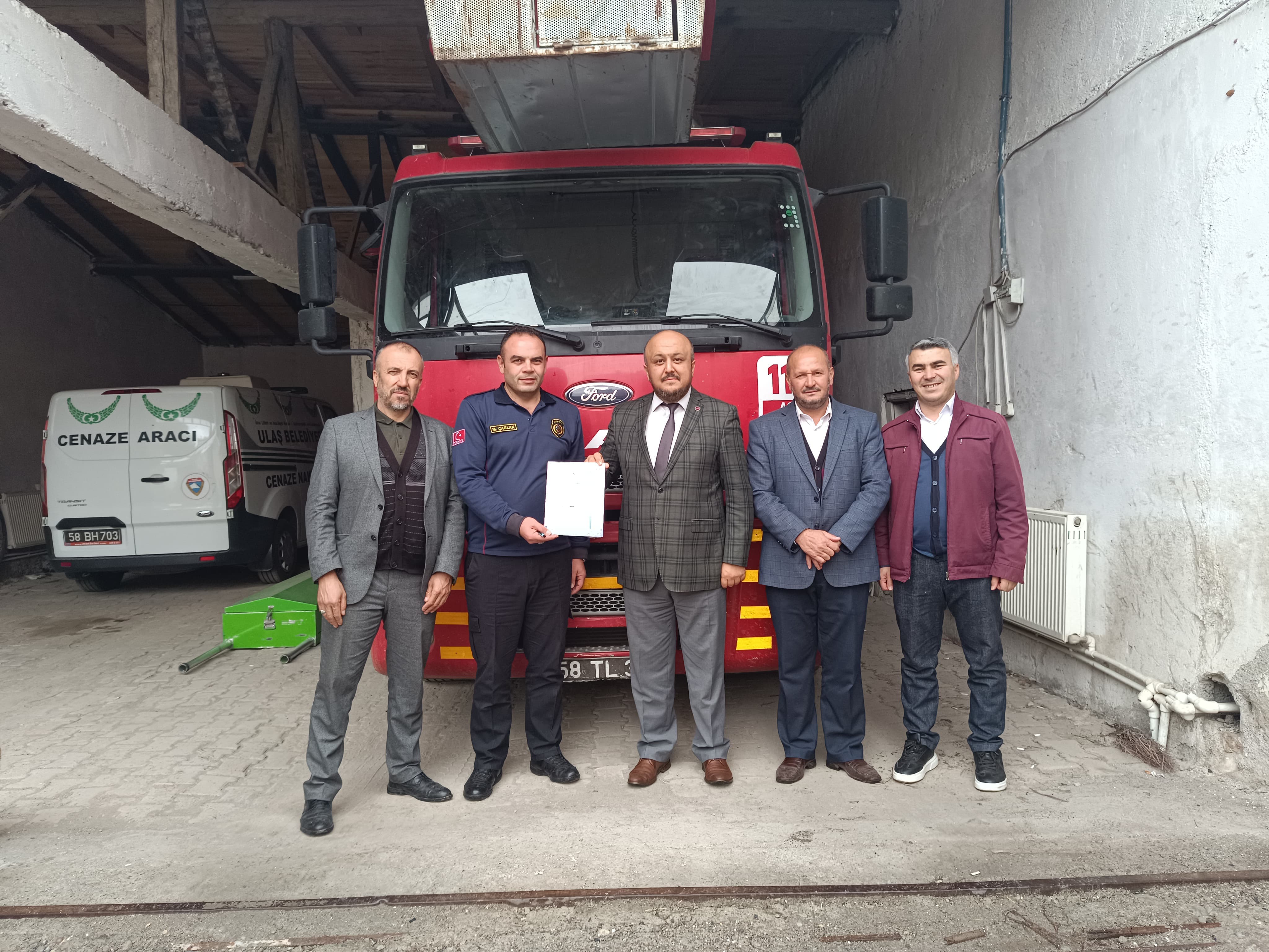 İtfaiyeciler Haftası’nda Müftü İçli’den Moral Ziyareti