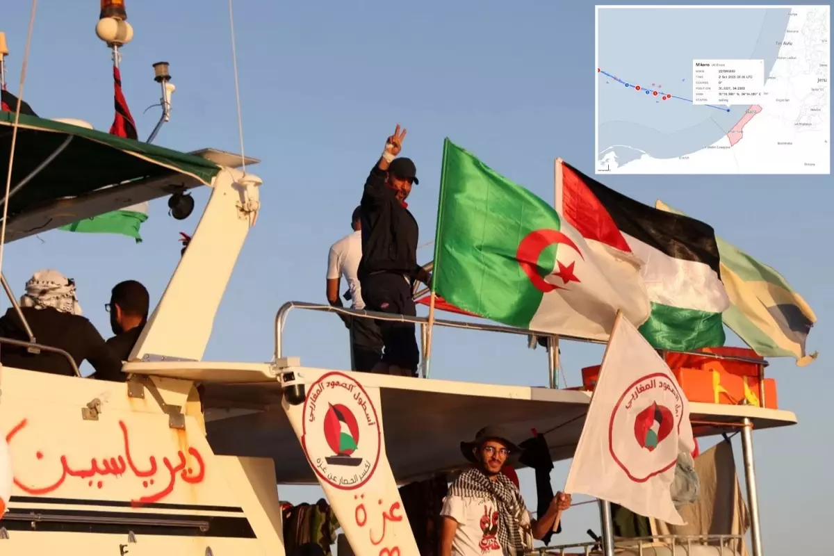 Sumud Filosu gemilerinden Mikeno, Gazze'ye ulaştı