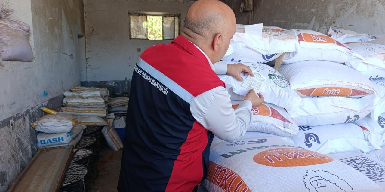 Sivas’ta Yem İşletmelerine Denetim Devam Ediyor