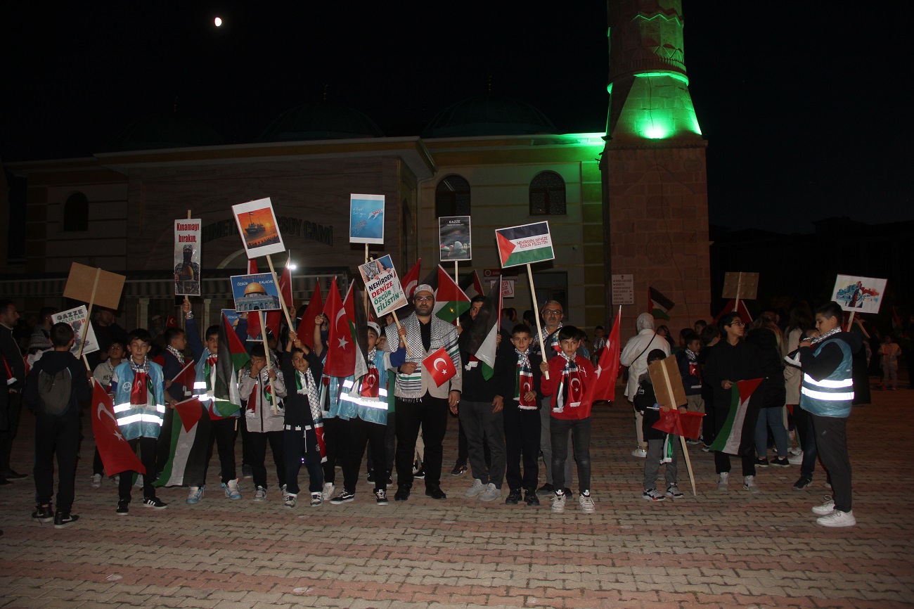 Sivas'tan İsrail'e Tepki