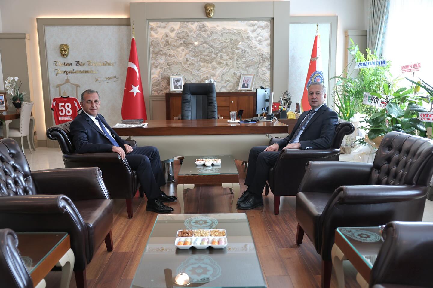 Başkan Uzun’dan Alaağaçlı’ya Hayırlı Olsun Ziyareti