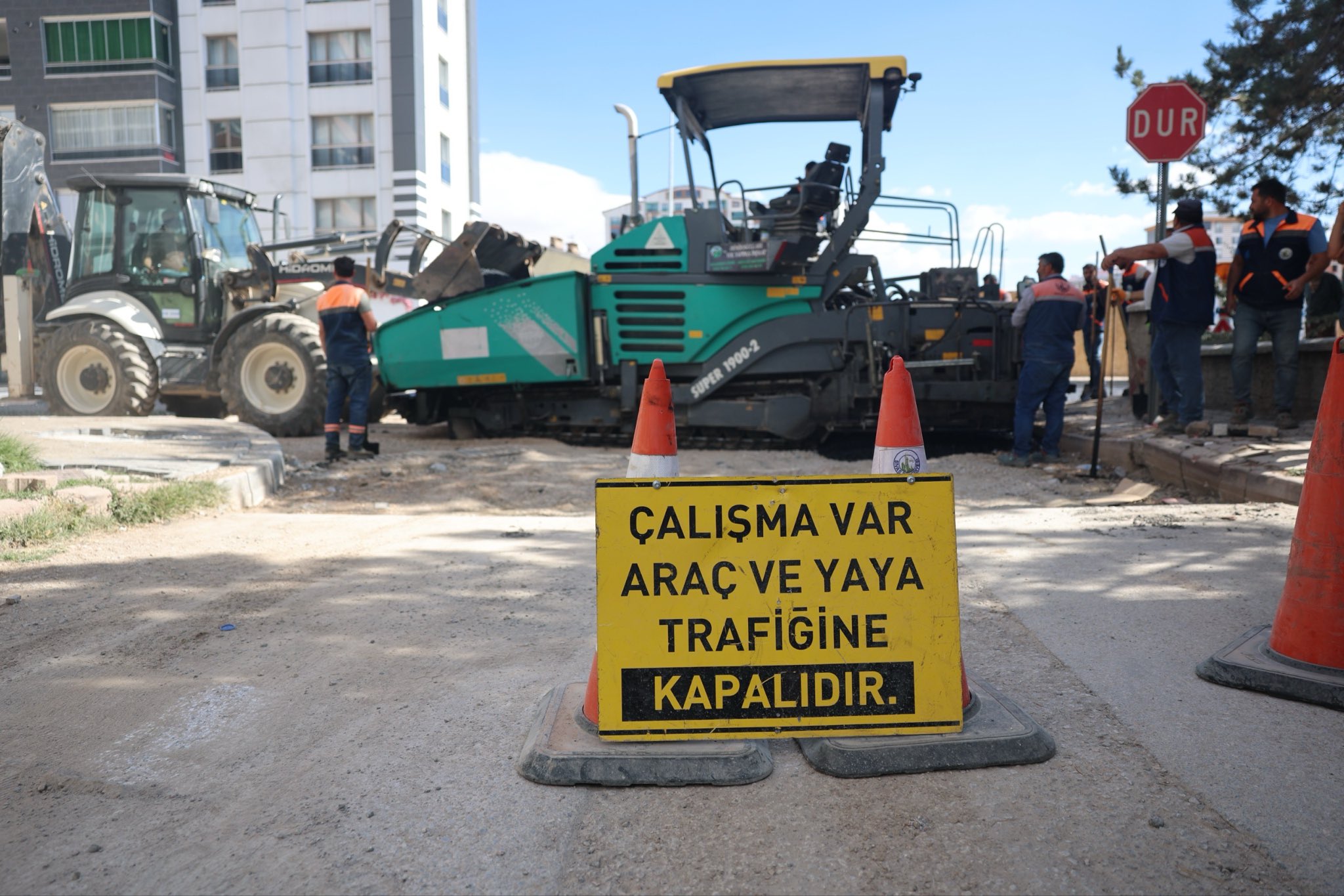 Sivas Belediyesi Birlik Caddesi’nde Altyapıyı Yeniledi